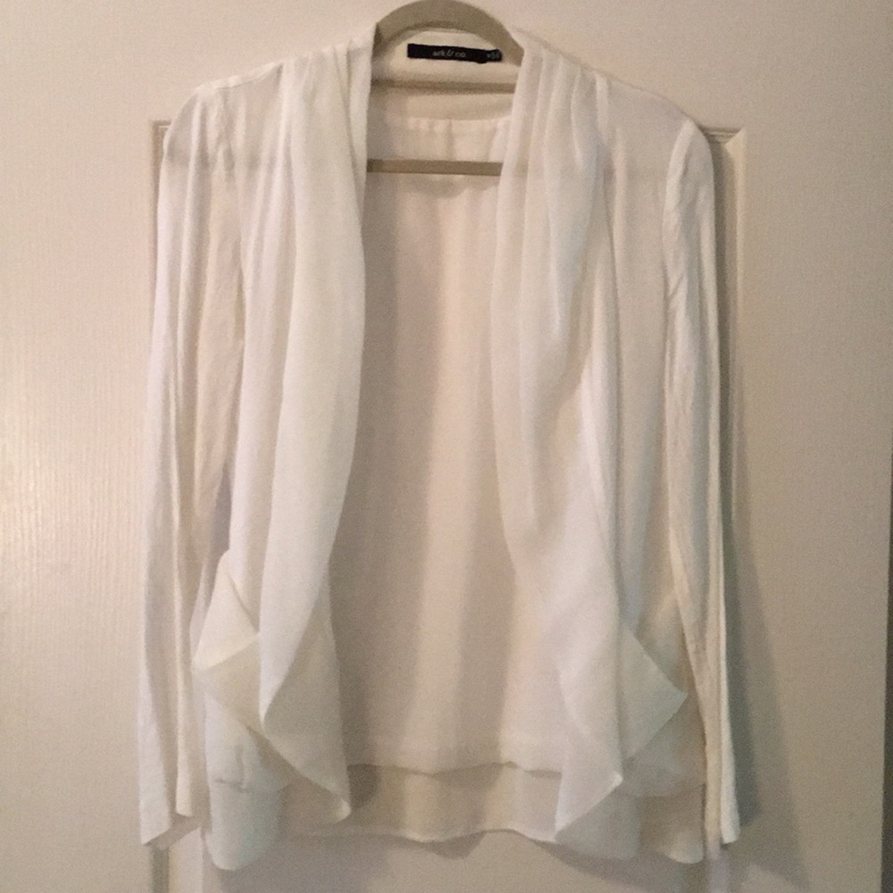 White blouse. Worn once